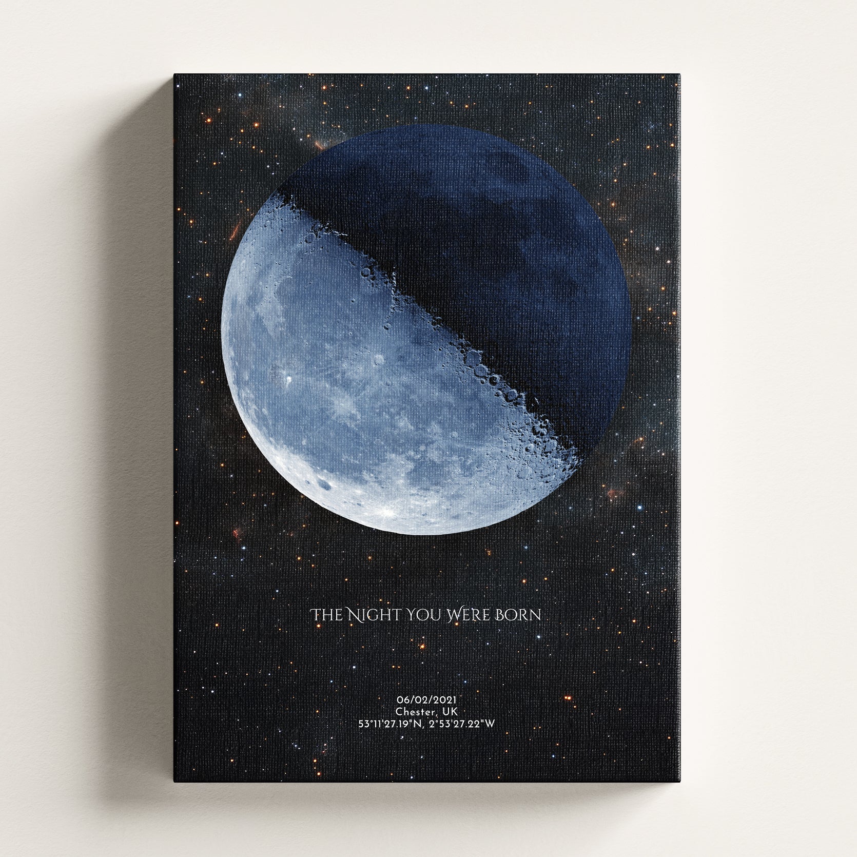 Personalised Moon Map | by Skylit Studio