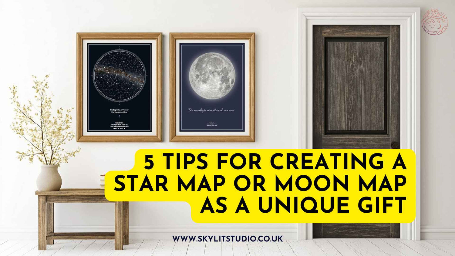 5 Tips for Creating a Star Map or Moon Map as a Unique Gift