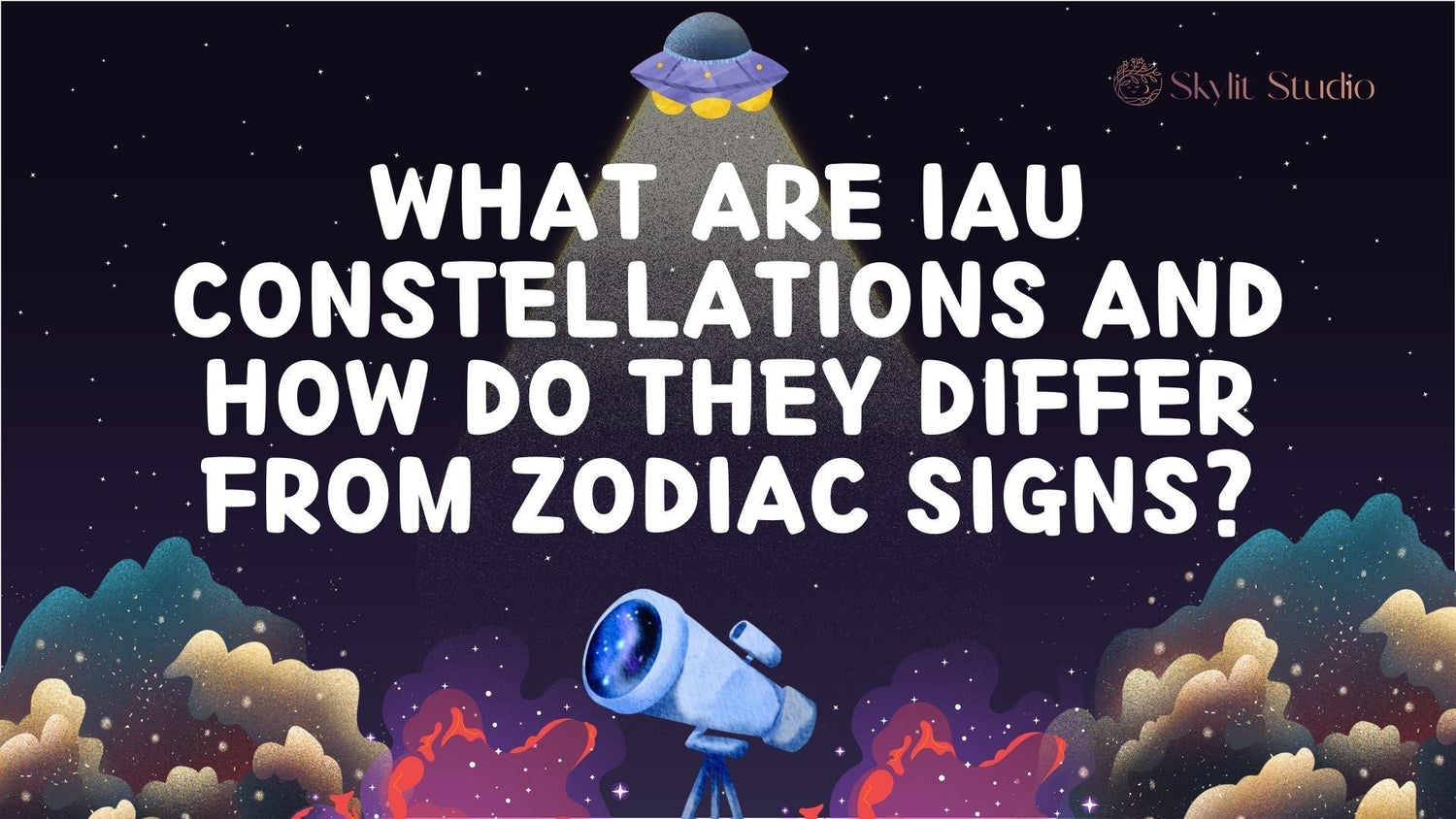 What Are IAU Constellations and How Do They Differ from Zodiac Signs?