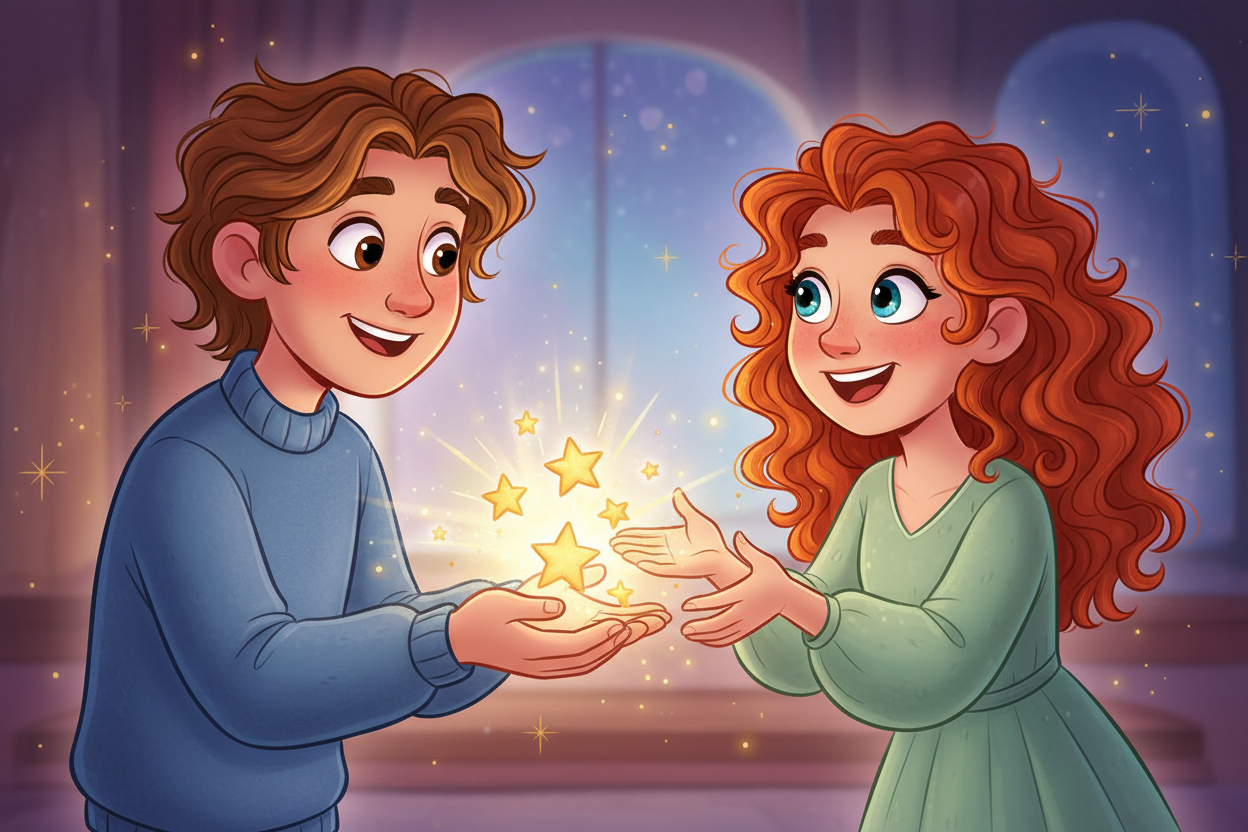 A Meaningful Gift: Putting Stars in Their Hands