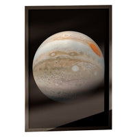 Jupiter print in a classic black frame