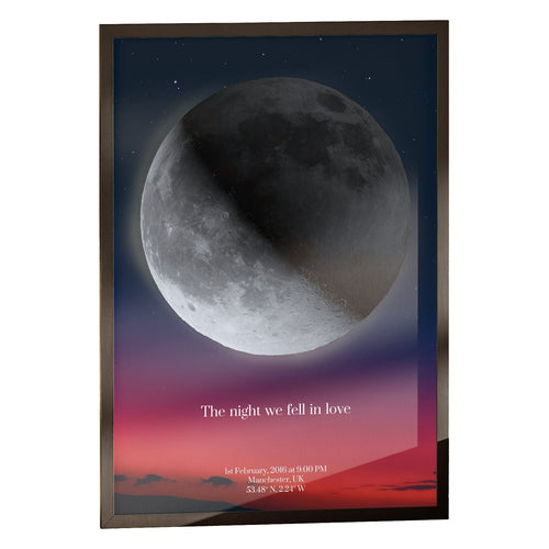 Personalised Moon Map | by Skylit Studio