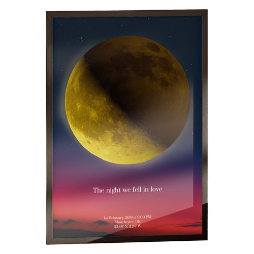 Personalised Moon Map | by Skylit Studio