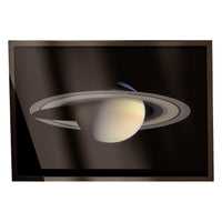 Saturn print in a classic black frame