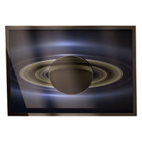 Saturn print in a classic black frame