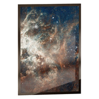Tarantula Nebula print in a classic black frame