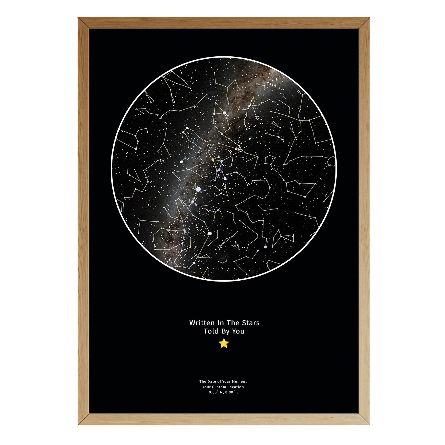 Custom Star Map for Special Moments | Skylit Studio