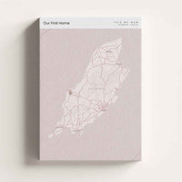 Custom Location Map | Personalised Map Print by Skylit Studio