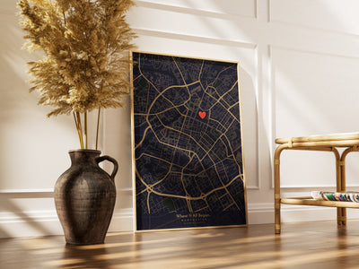 Memorial Location Map