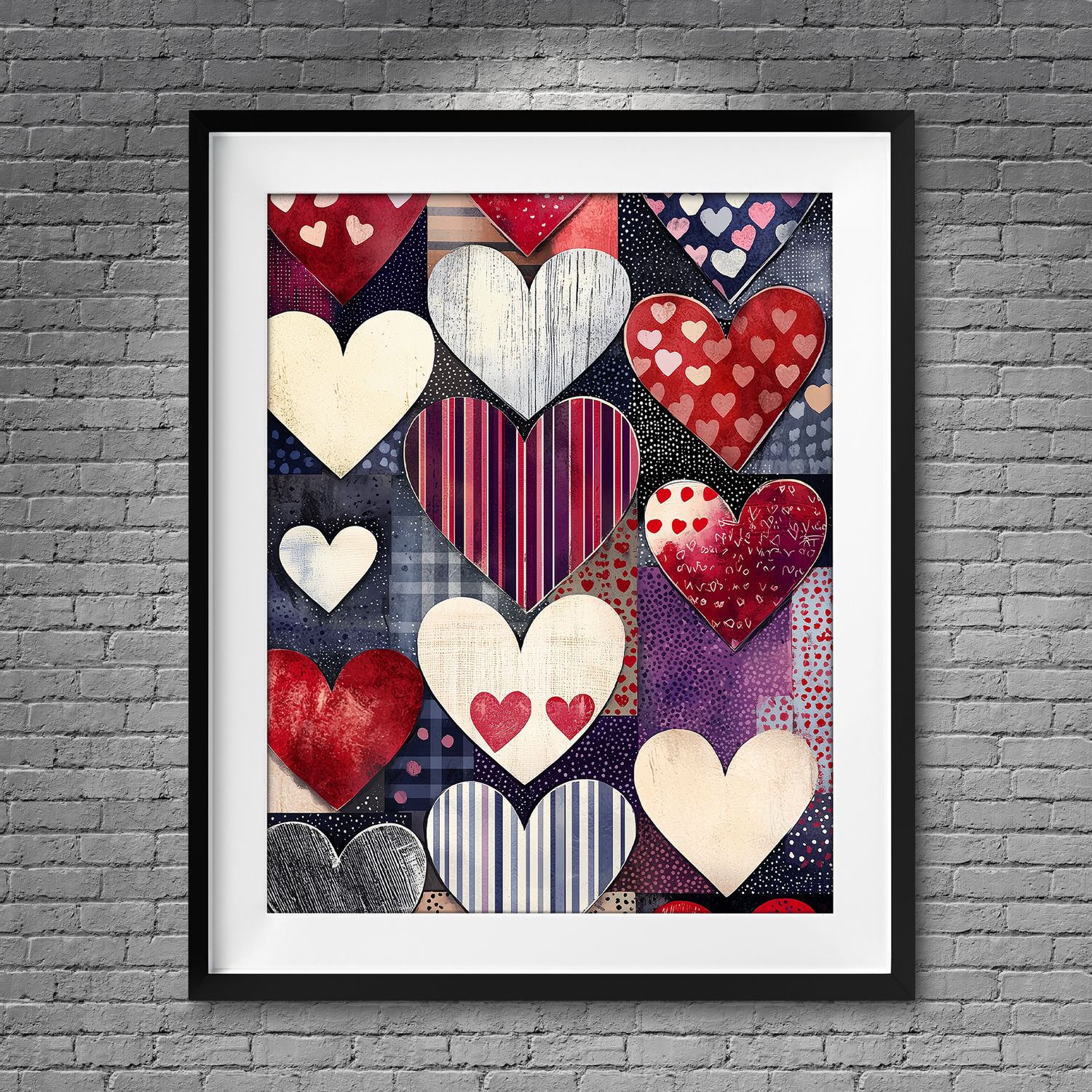 Patchwork of Hearts