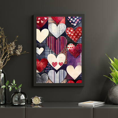 Patchwork of Hearts