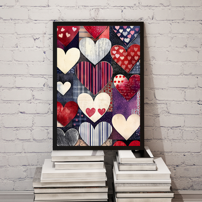 Patchwork of Hearts