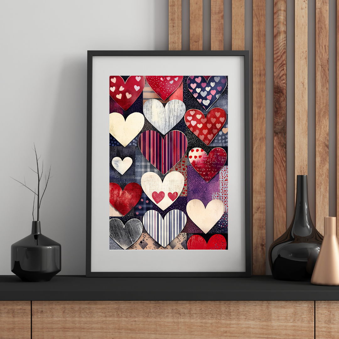 Patchwork of Hearts