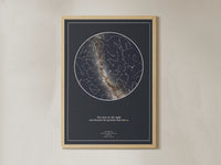 Birthday Star Map