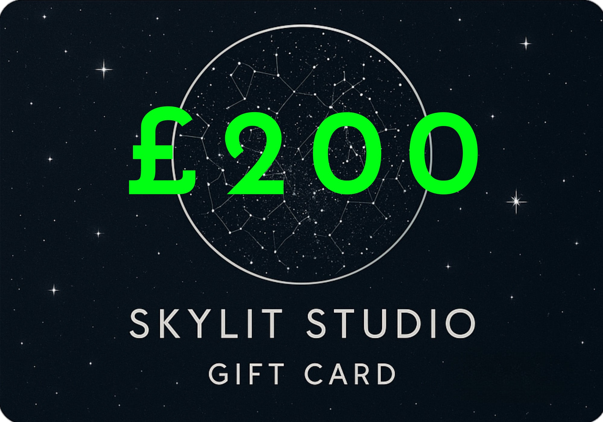 Skylit Studio Gift Card – A Cosmic Gift for Any Special Occasion