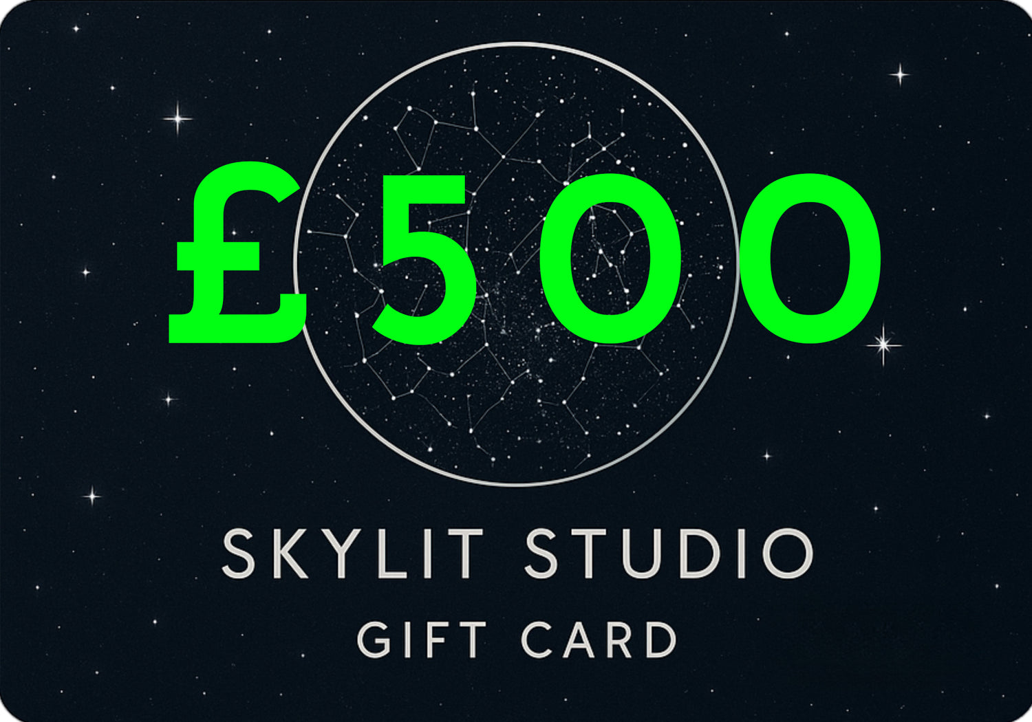Skylit Studio Gift Card – A Cosmic Gift for Any Special Occasion