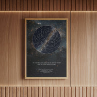 Wedding Star Map