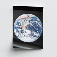 Unframed The Blue Marble poster print on 260gsm photo lustre paper