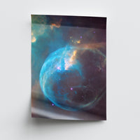 Unframed Bubble Nebula poster print on 260gsm photo lustre paper