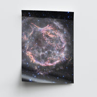 Unframed Cassiopeia A poster print on 260gsm photo lustre paper