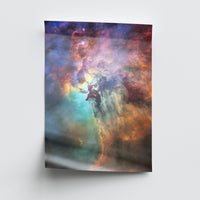 Unframed Lagoon Nebula poster print on 260gsm photo lustre paper
