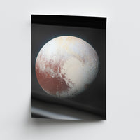 Unframed Pluto poster print on 260gsm photo lustre paper