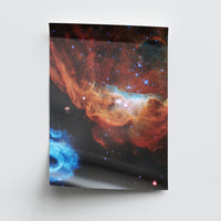 Unframed Cosmic Reef poster print on 260gsm photo lustre paper