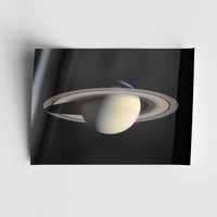 Unframed Saturn poster print on 260gsm photo lustre paper
