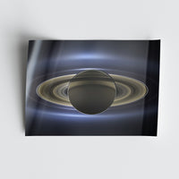 Unframed Saturn poster print on 260gsm photo lustre paper