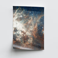 Unframed Tarantula Nebula poster print on 260gsm photo lustre paper