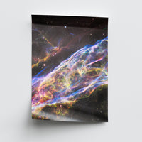 Unframed Veil Nebula poster print on 260gsm photo lustre paper