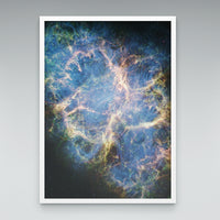 Crab Nebula | JAMES WEBB TELESCOPE | Skylit Studio