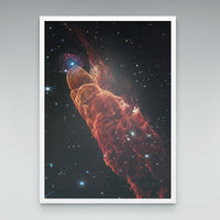 Herbig-Haro 49/50 | JAMES WEBB TELESCOPE | Skylit Studio