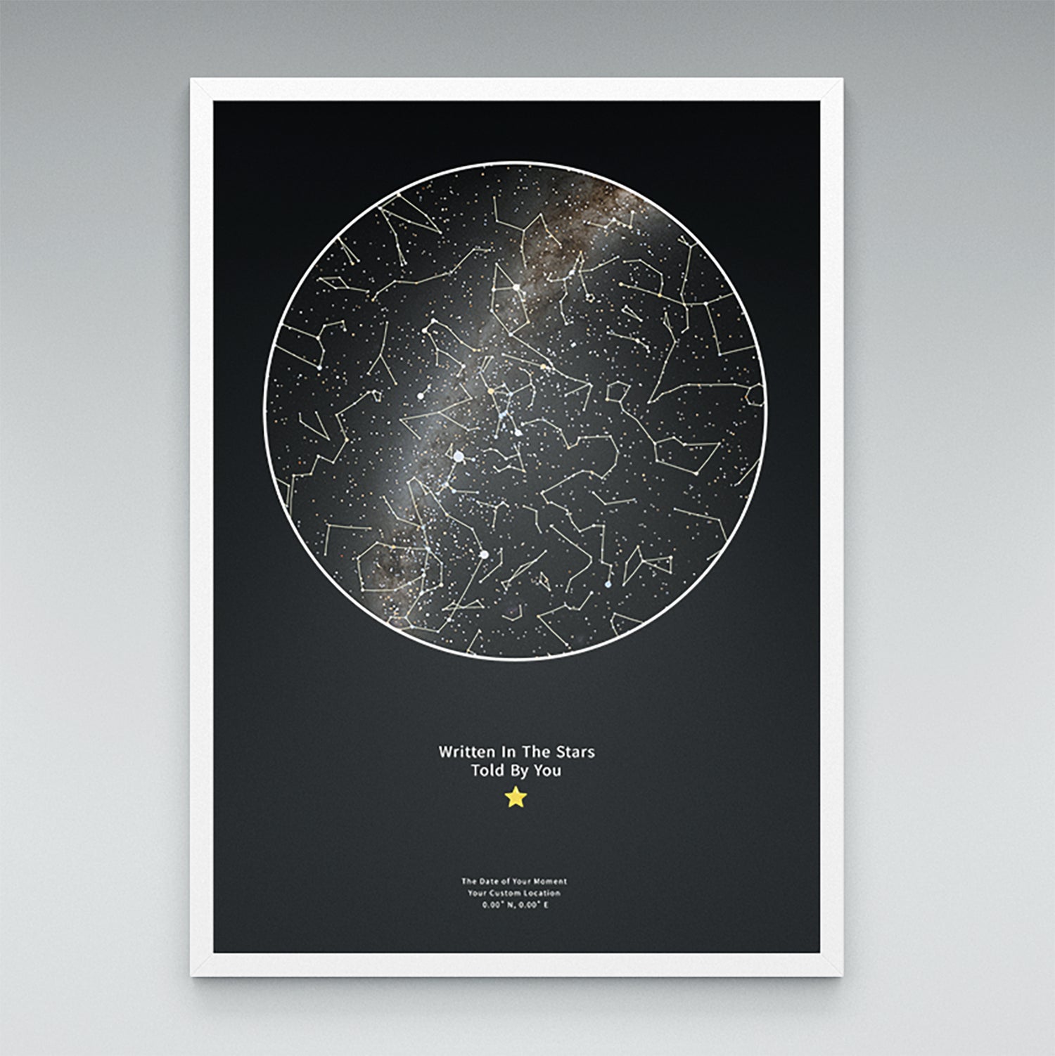 Custom Star Map for Special Moments | Skylit Studio