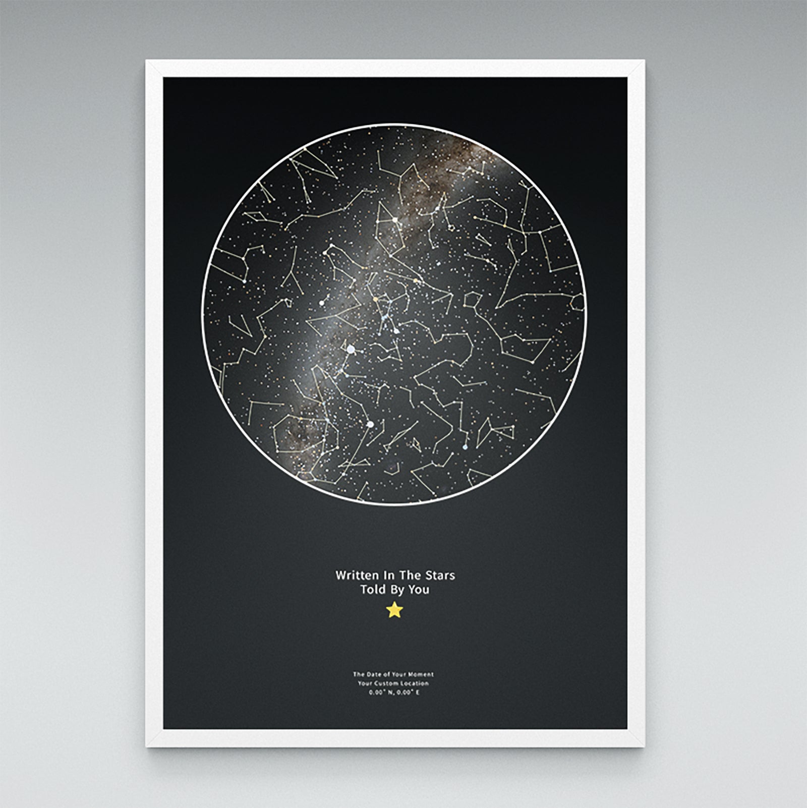 Custom Star Map for Special Moments | Skylit Studio