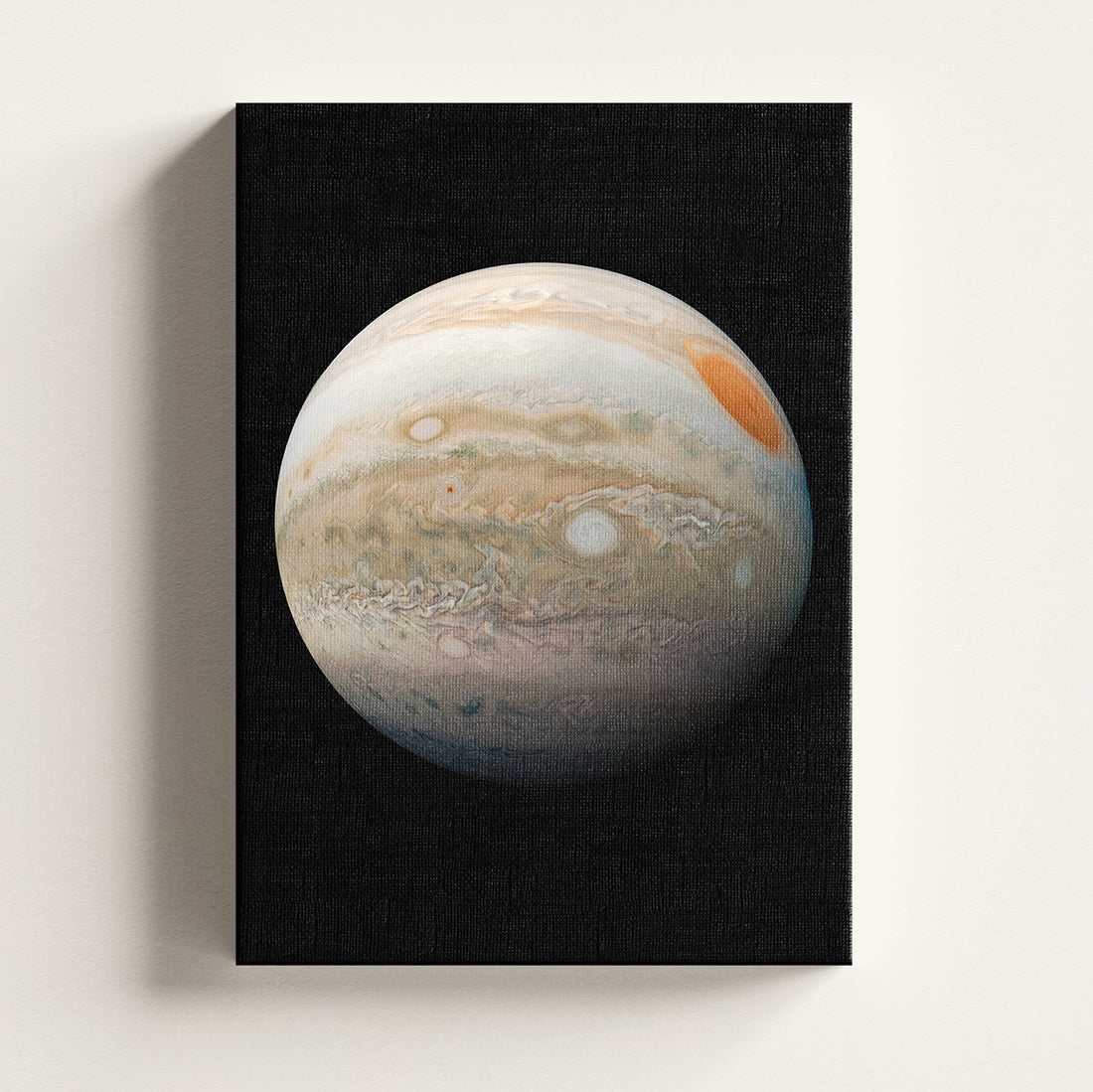 Jupiter print on a stretched canvas, Skylit Studio