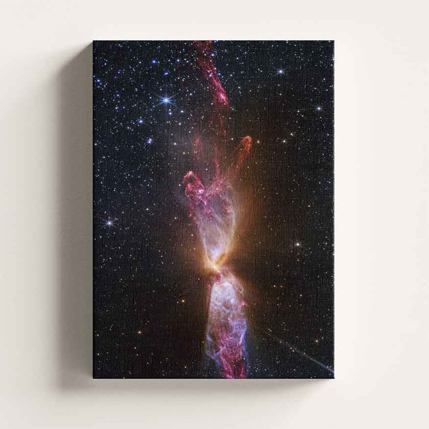 Lynds 483 print on a stretched canvas, Skylit Studio