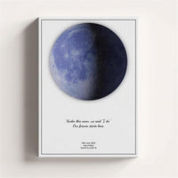 Personalised Moon Map | by Skylit Studio