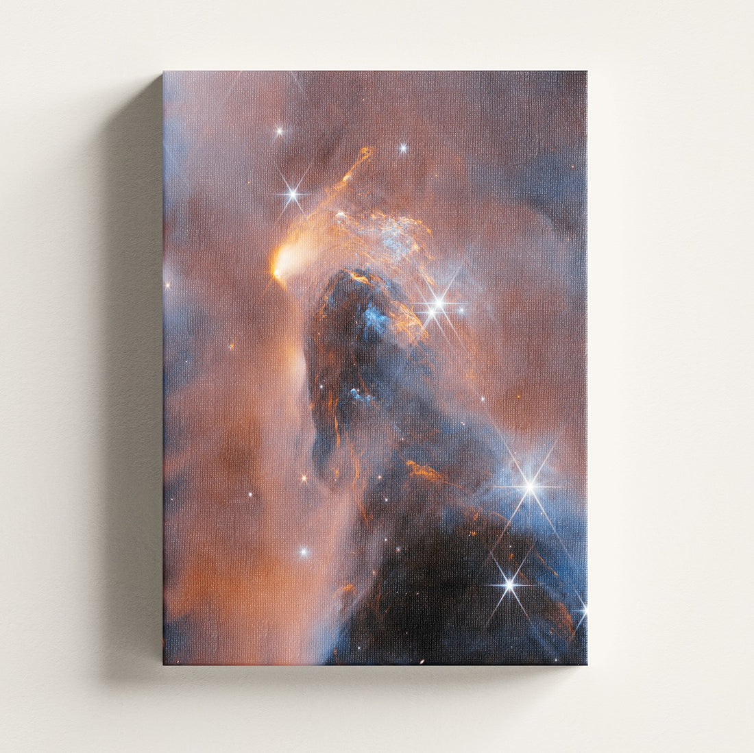 NGC 1333 Perseus print on a stretched canvas, Skylit Studio