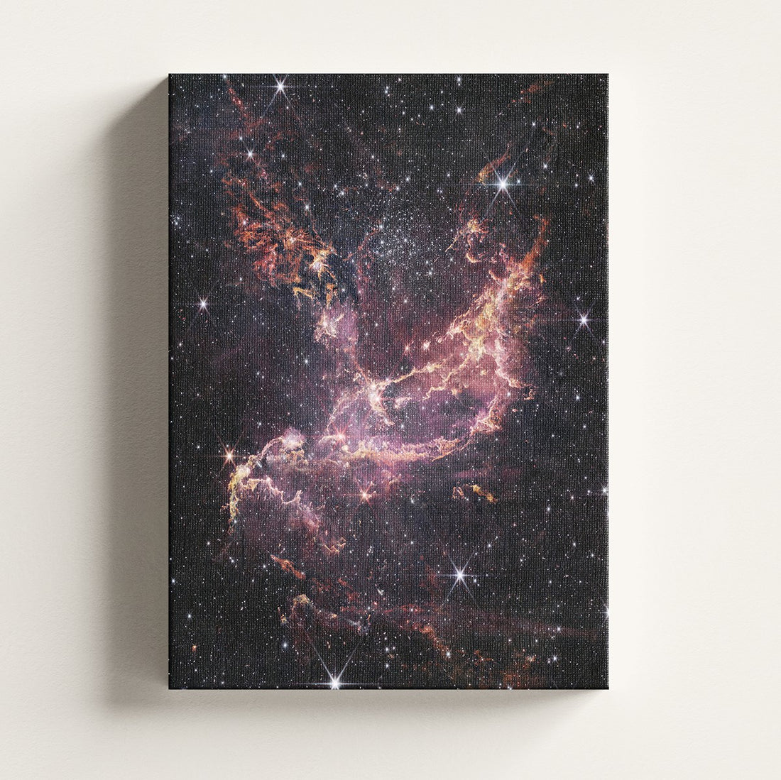 NGC 346 print on a stretched canvas, Skylit Studio