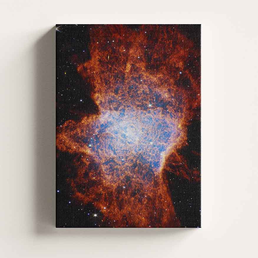 NGC 6072 print on a stretched canvas, Skylit Studio