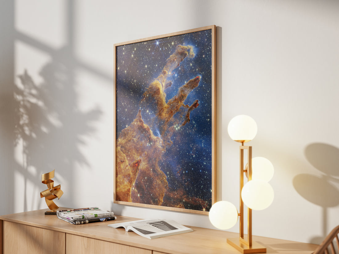 Pillars Of Creation | JAMES WEBB TELESCOPE | Skylit Studio