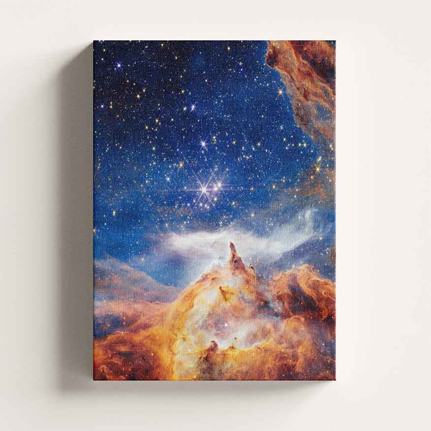 Pismis 24 print on a stretched canvas, Skylit Studio