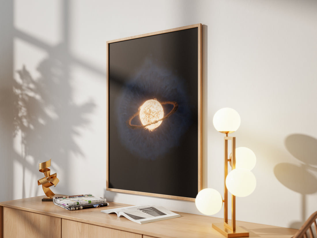 Planetary Engulfment Illustration | JAMES WEBB | Skylit Studio