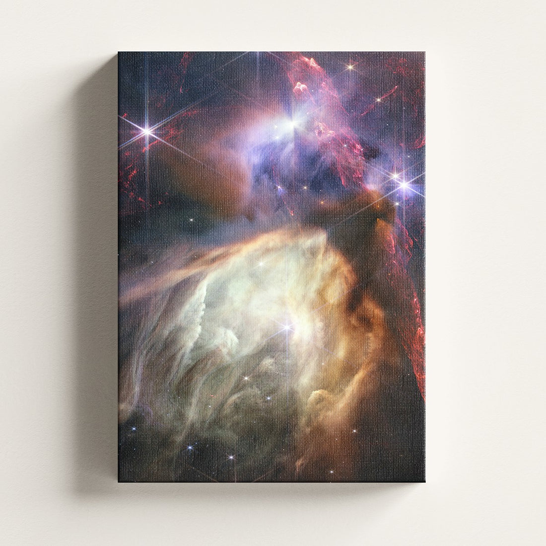 Rho Ophiuchi print on a stretched canvas, Skylit Studio