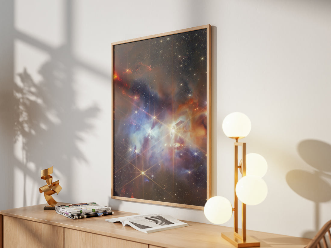 Serpens Nebula | JAMES WEBB TELESCOPE | Skylit Studio