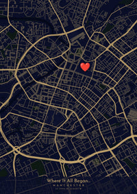 Anniversary Location Map