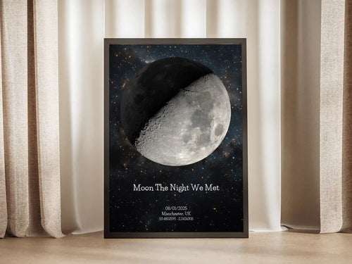 Personalised Moon Map | by Skylit Studio