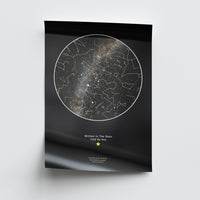 Custom Star Map for Special Moments | Skylit Studio