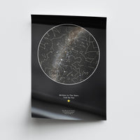 Memorial Star Map